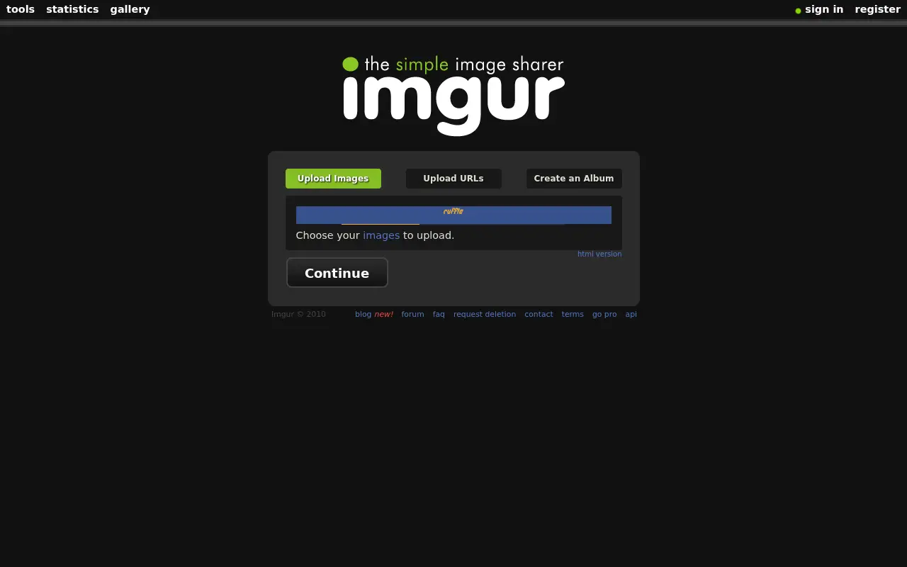 imgur.com in 2010