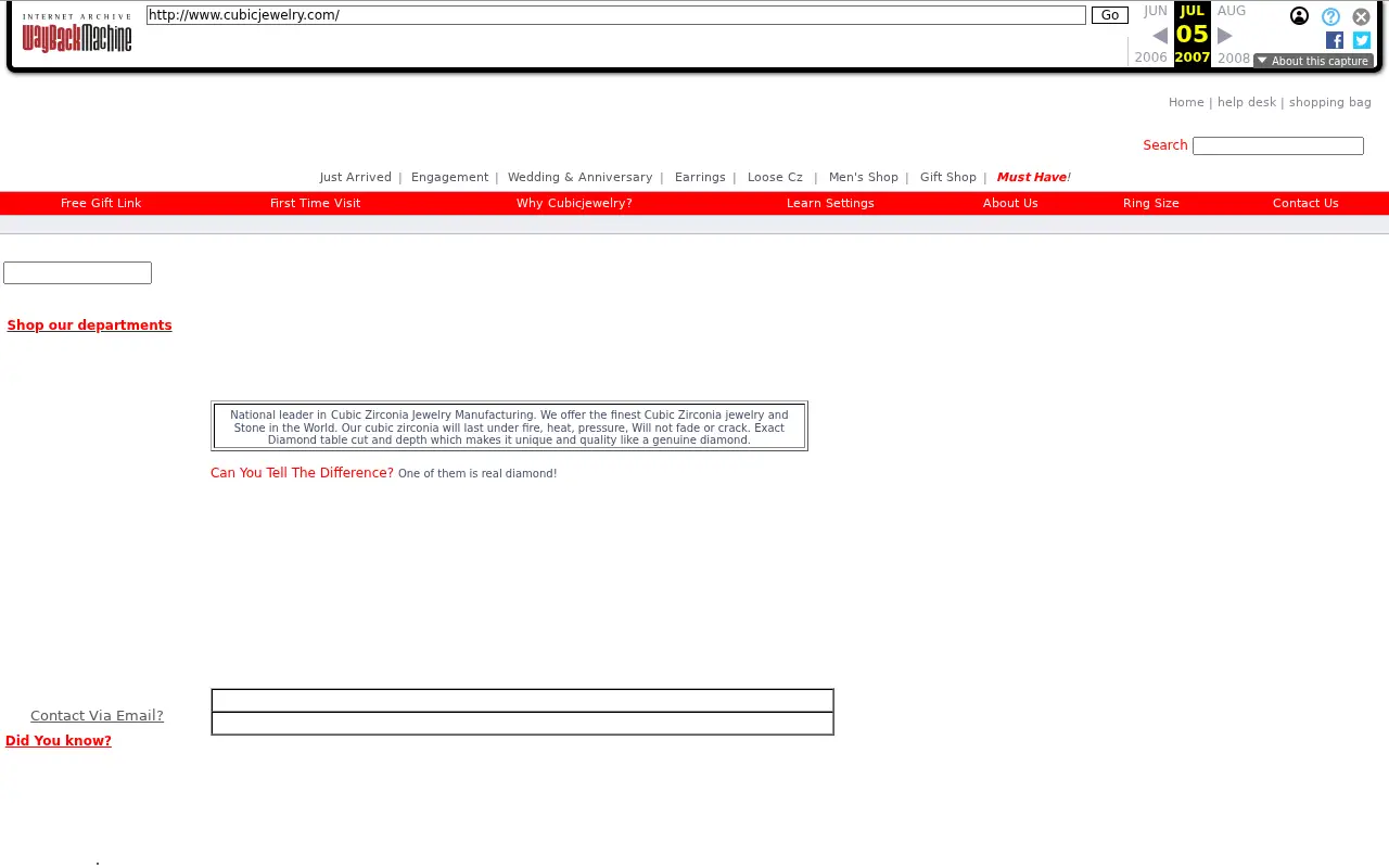 ring.com on July 5, 2007
