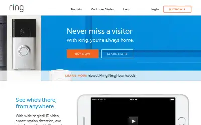 ring.com in 2016