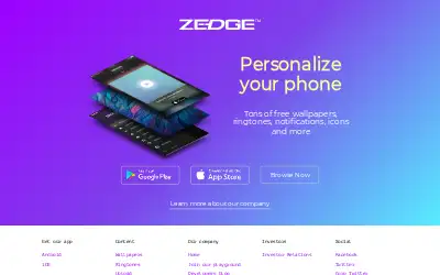 zedge.net in 2018