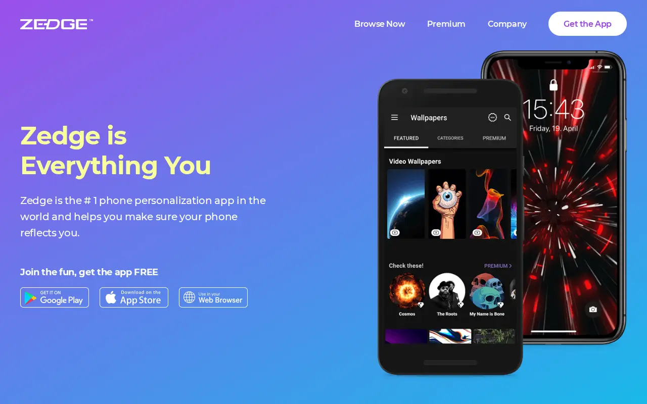 zedge.net in 2020