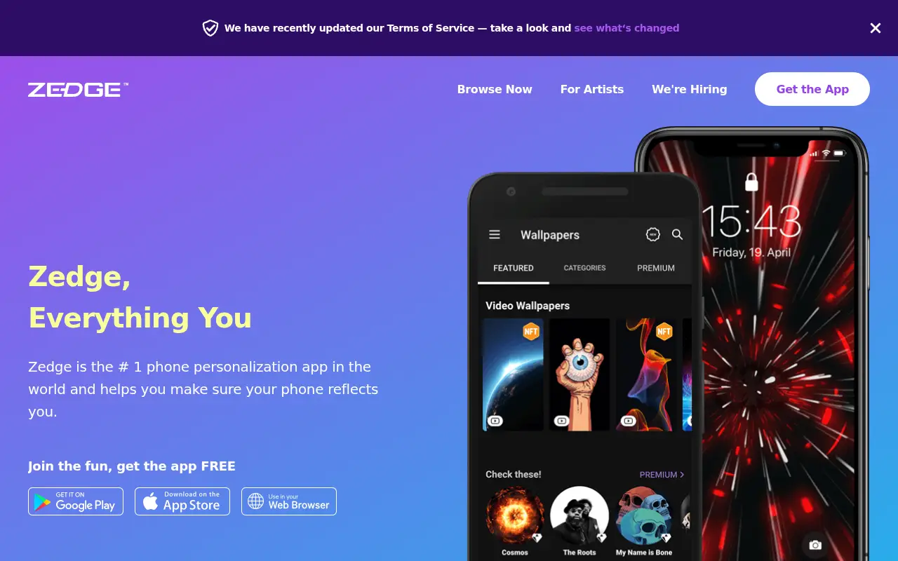 zedge.net in 2022