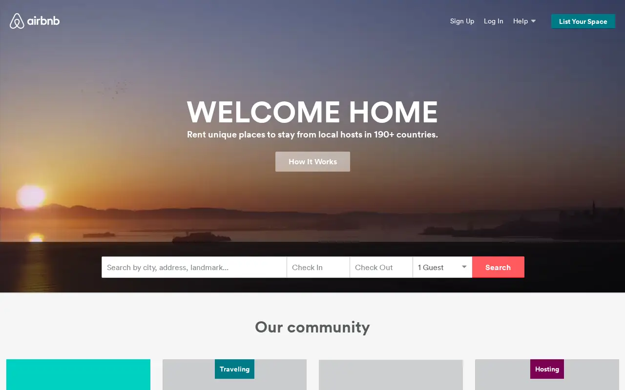 airbnb.com in 2015