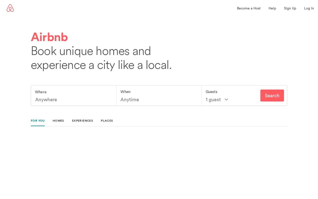 airbnb.com in 2017