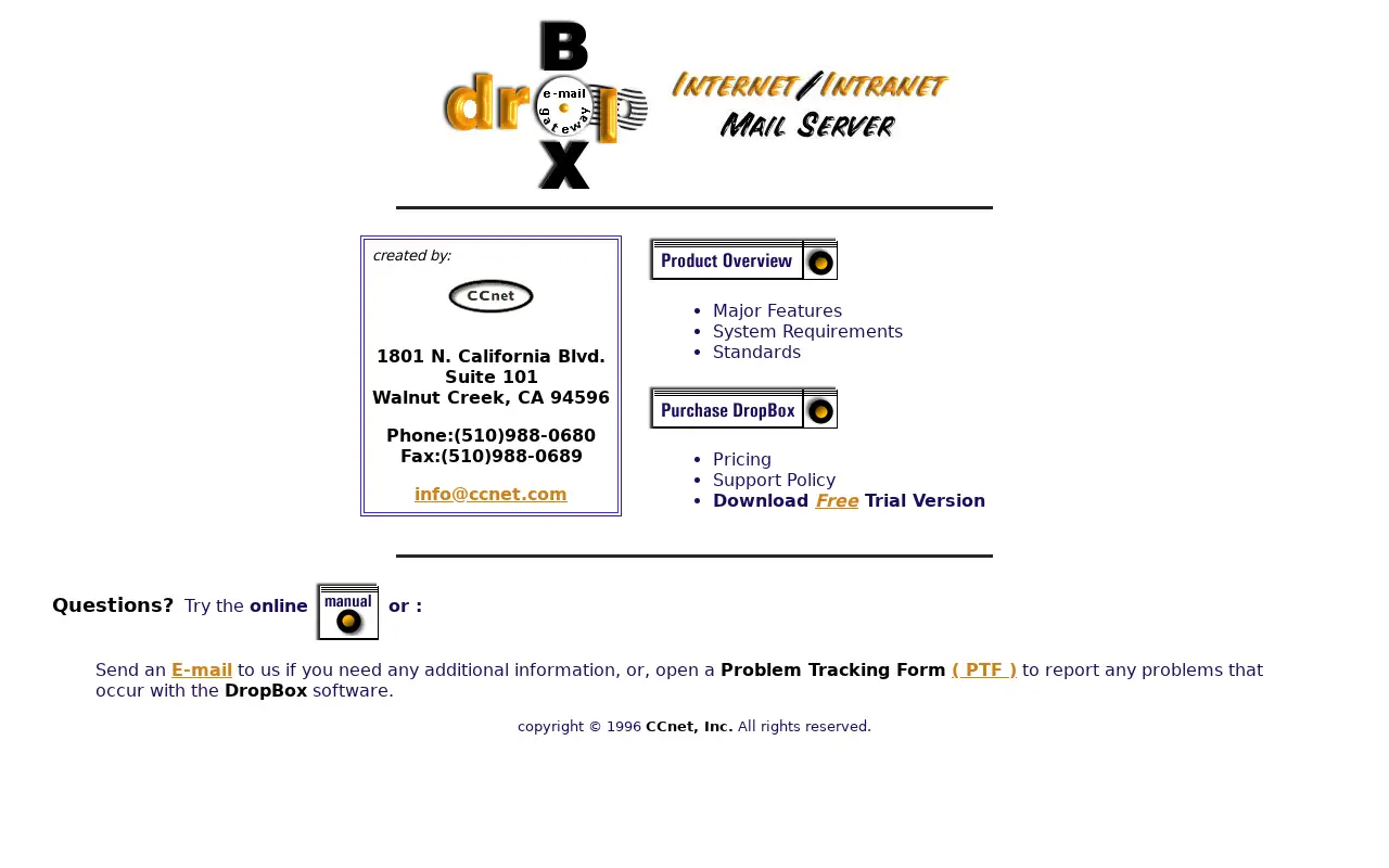 dropbox.com in 1996