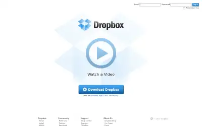 dropbox.com in 2010