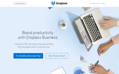 dropbox.com in 2018