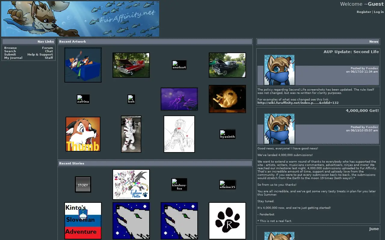 furaffinity.net on June 21, 2010