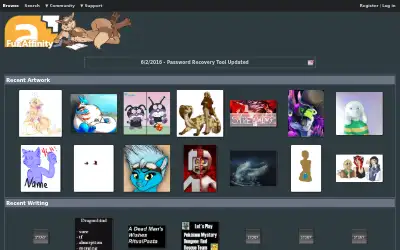 furaffinity.net in 2016