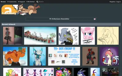 furaffinity.net in 2017