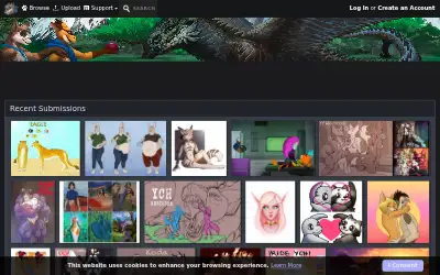 furaffinity.net in 2020