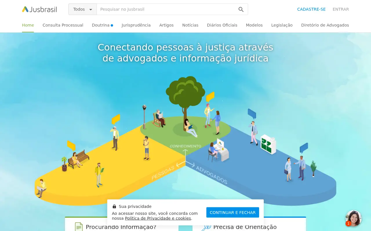 jusbrasil.com.br in 2021