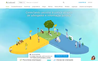 jusbrasil.com.br in 2021