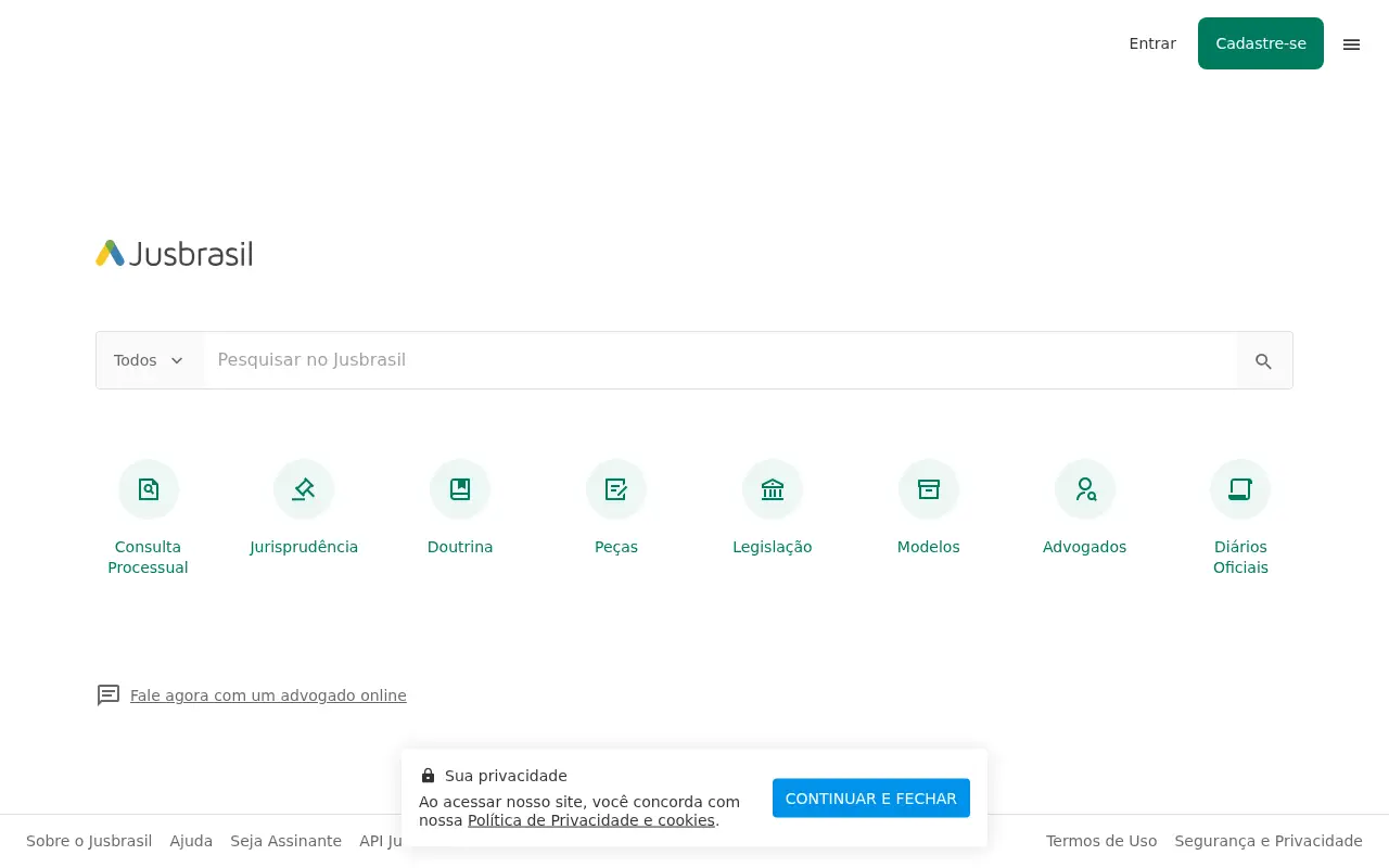 jusbrasil.com.br in 2023