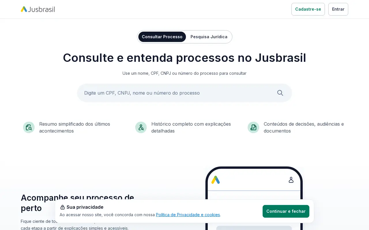 jusbrasil.com.br in 2025