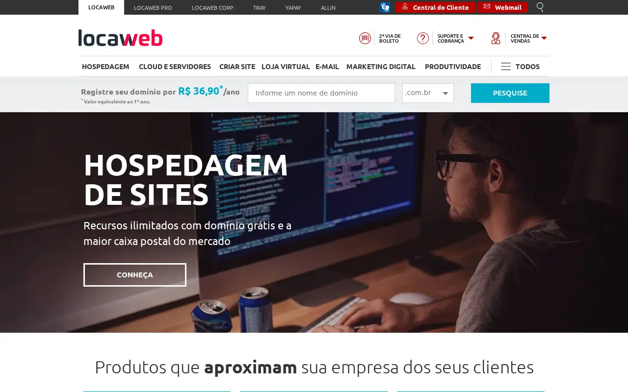 locaweb.com.br in 2018