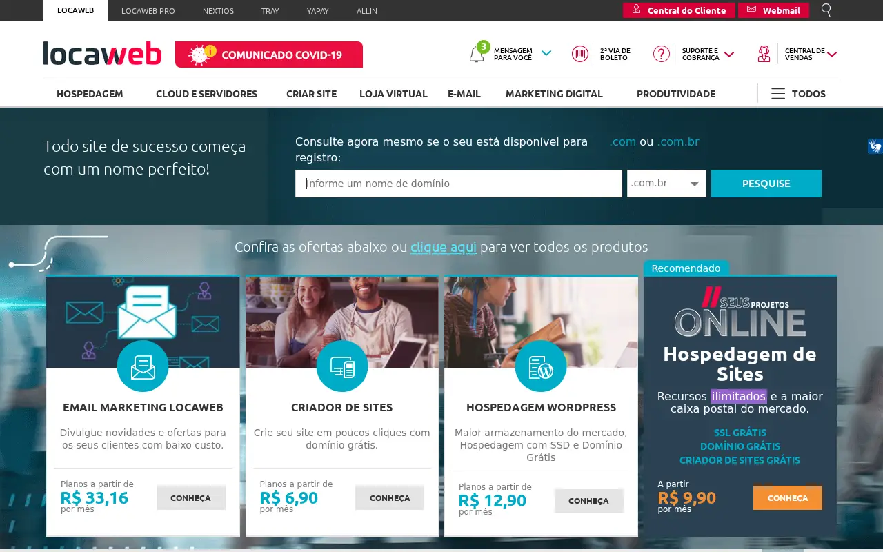 locaweb.com.br in 2020