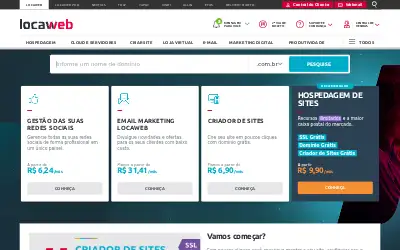 locaweb.com.br in 2021
