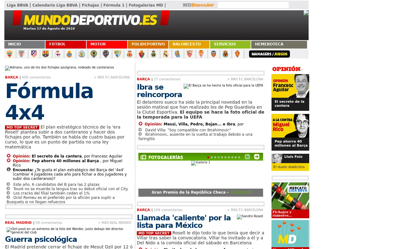 mundodeportivo.com on August 17, 2010