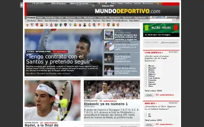 mundodeportivo.com in 2011