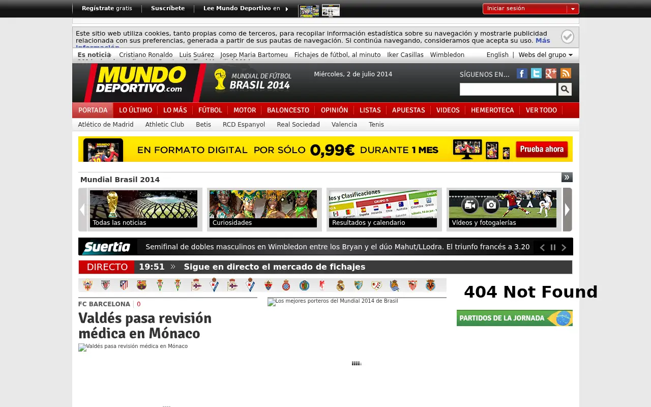 mundodeportivo.com on July 2, 2014