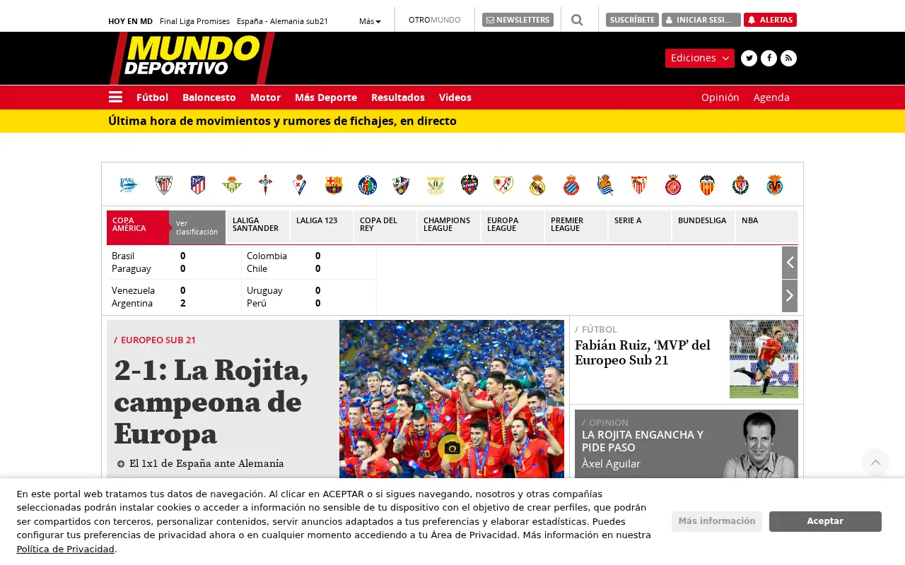 mundodeportivo.com on June 30, 2019