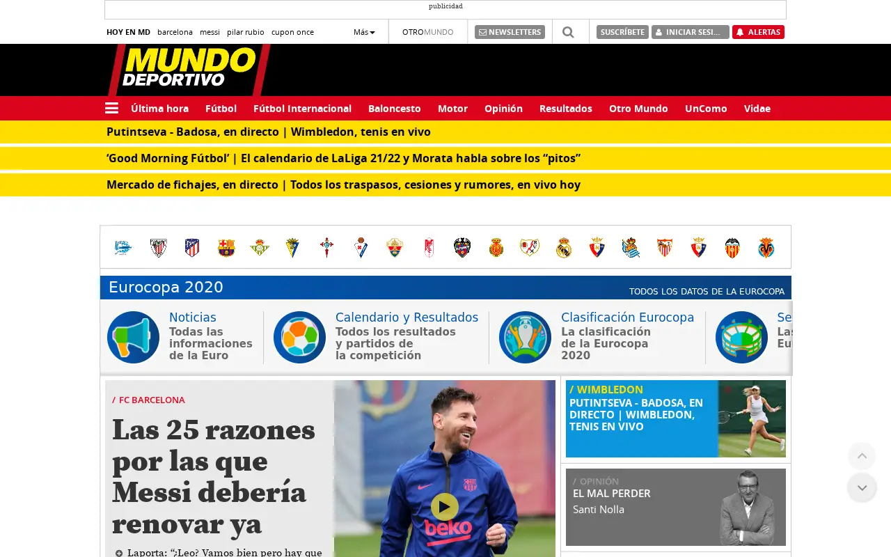 mundodeportivo.com on July 1, 2021