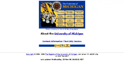 umich.edu in 1996