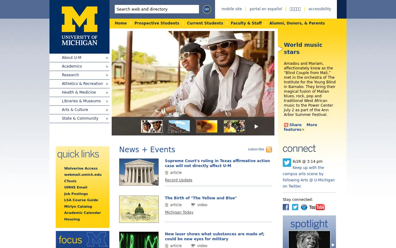 umich.edu in 2013