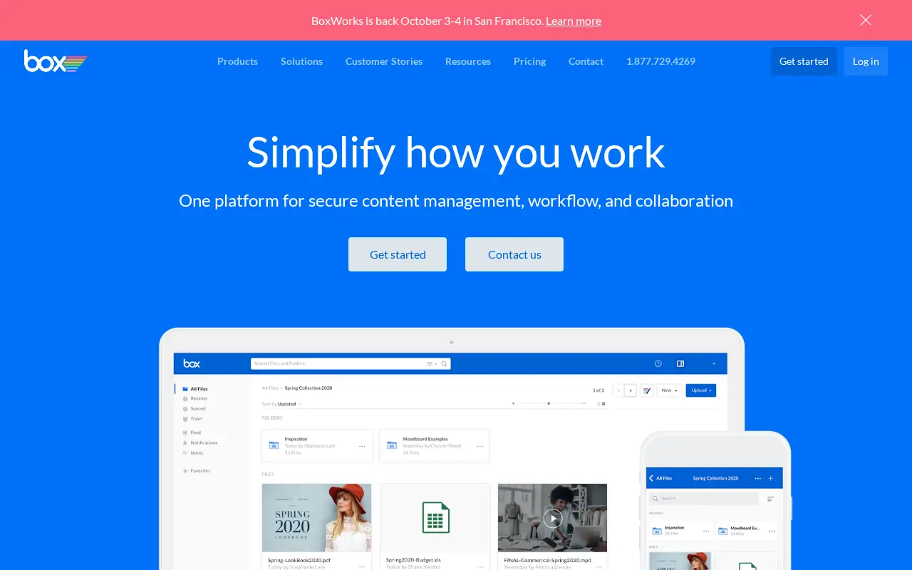 box.com in 2019