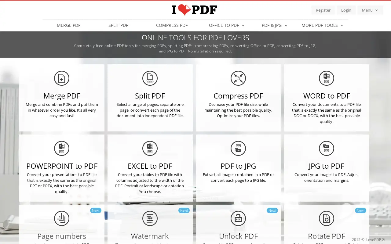 ilovepdf.com in 2015