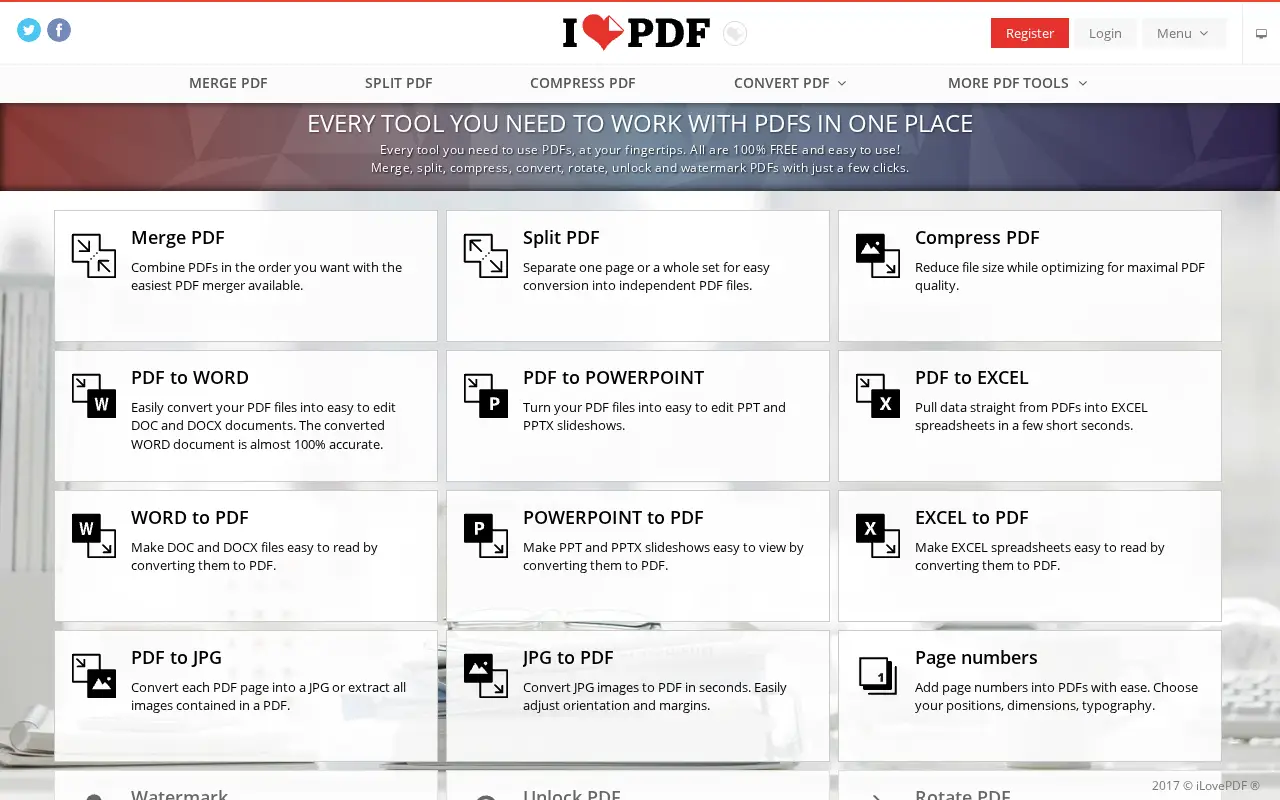 ilovepdf.com in 2017