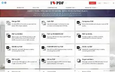 ilovepdf.com in 2017