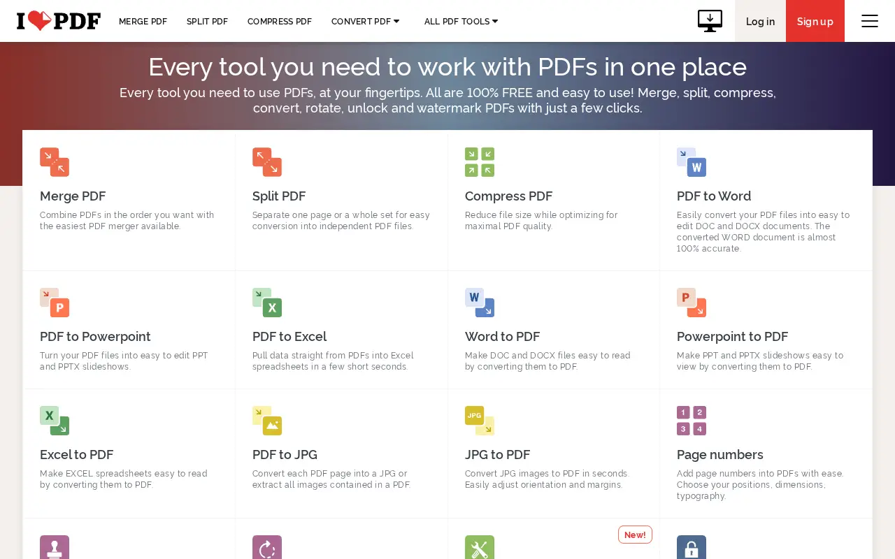 ilovepdf.com in 2019