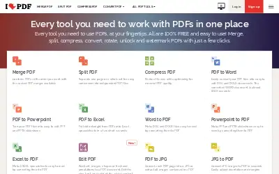 ilovepdf.com in 2020