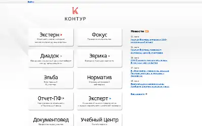 kontur.ru in 2012