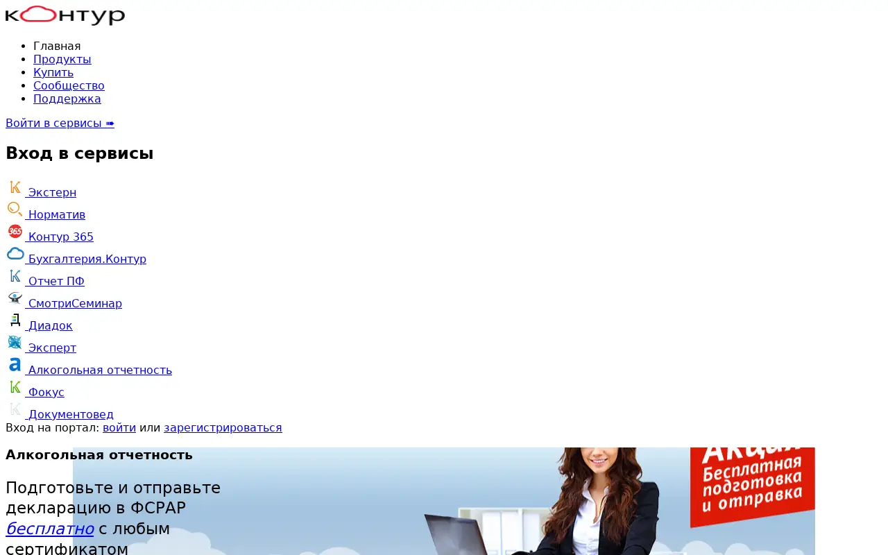 kontur.ru in 2013