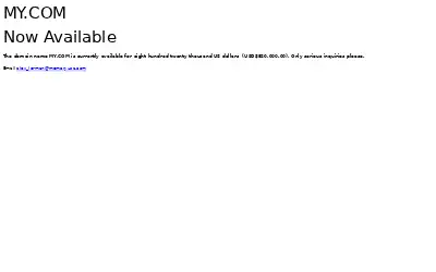 my.com in 1999