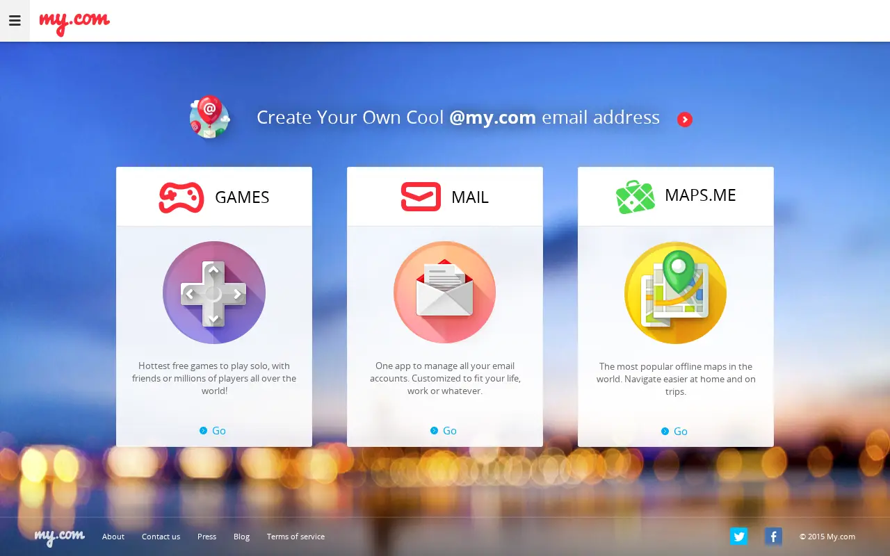 my.com in 2015