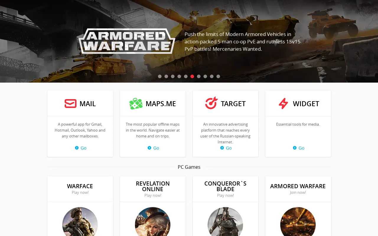 my.com in 2020