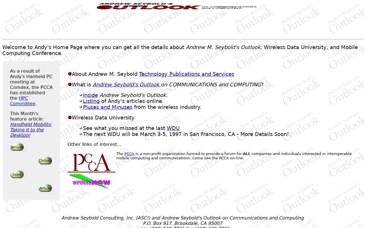 outlook.com in 1996