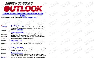 outlook.com in 1999