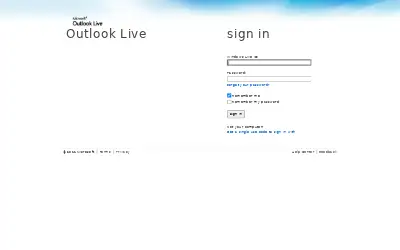 outlook.com in 2011