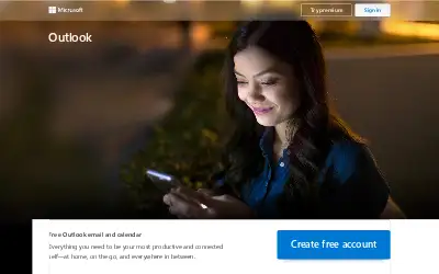 outlook.com in 2021