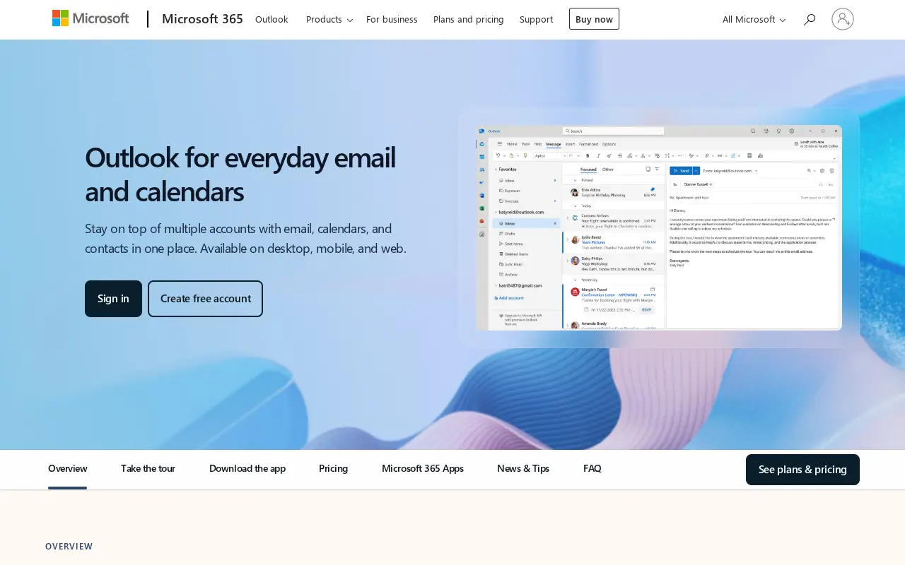 outlook.com in 2024