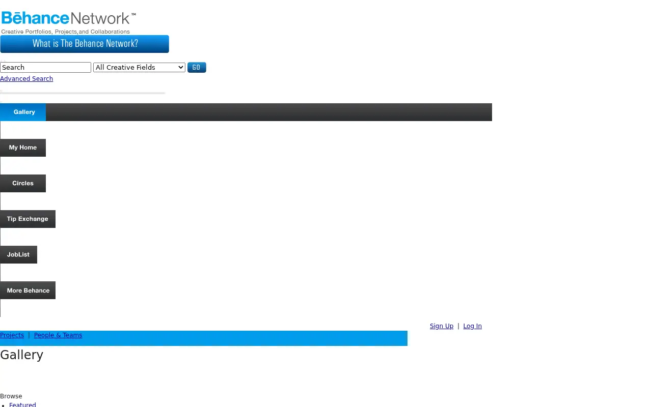 behance.net in 2009
