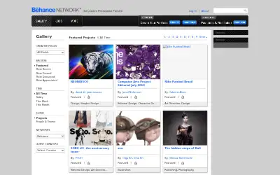 behance.net in 2010