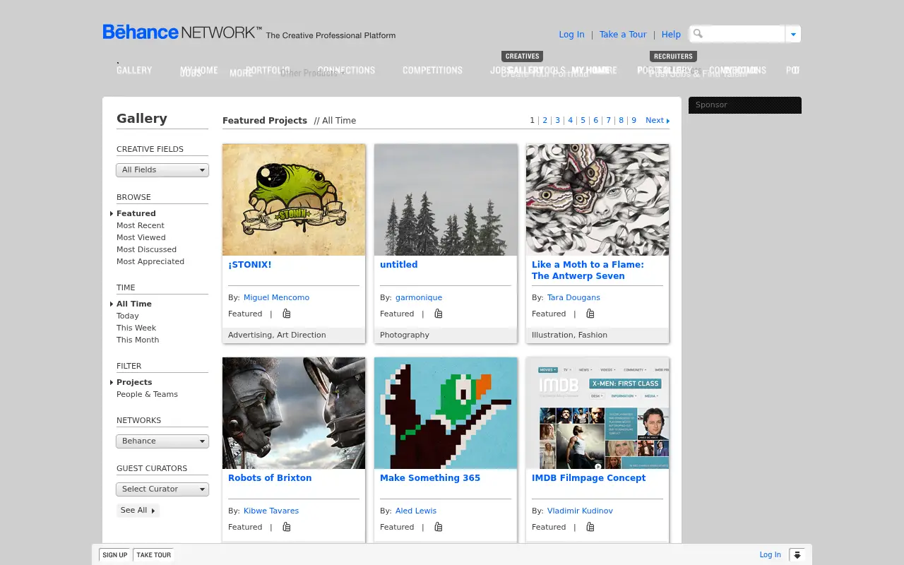 behance.net in 2011