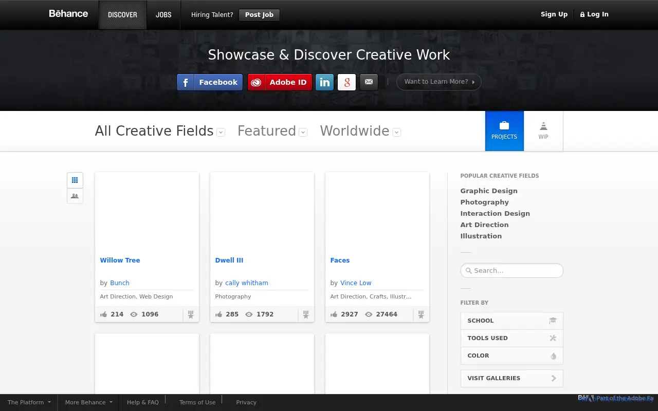 behance.net in 2013