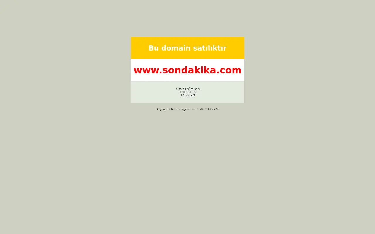 sondakika.com in 2004